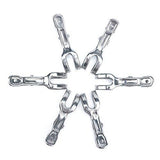 Pingovox Stainless Steel Clips, Utensil Clips Metal Clothesline Clothespins Peg Clamp for Quilt, Photos, Beach Towel, Jeans, Pants