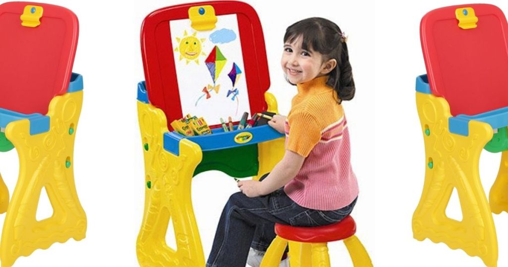 Crayola Play ‘N Fold 2-in-1 Art Studio Easel Desk Only $24 on Walmart.com (regularly $50)