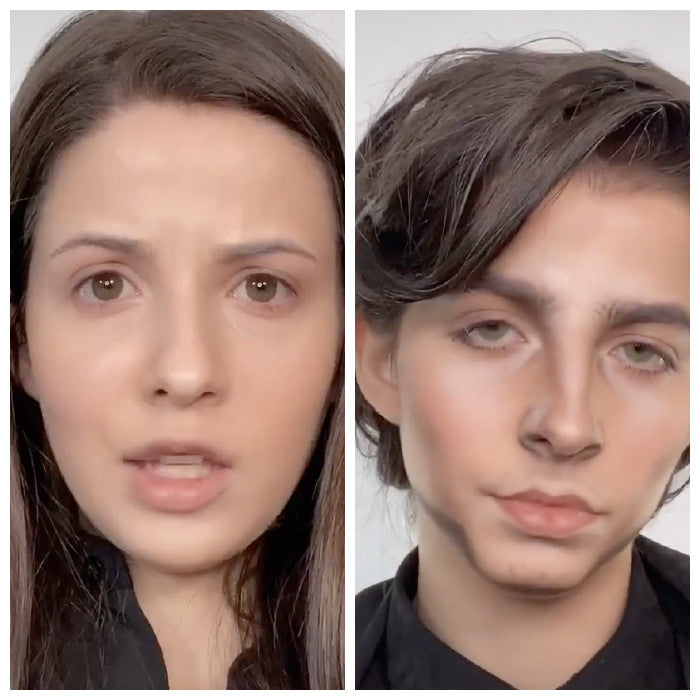 Watch This TikTok Makeup Artist Transform Into Timothe Chalamet