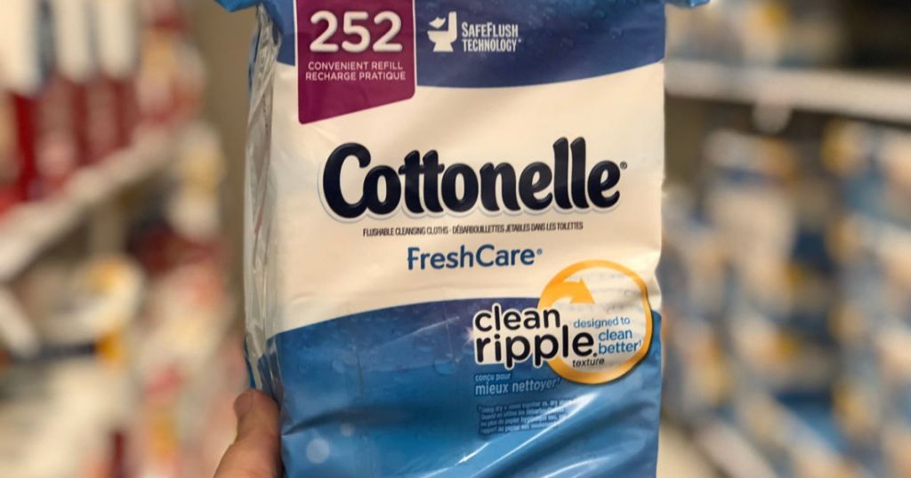 Cottonelle FreshCare Flushable Wipes 252-Pack Only $6.57 Shipped on Amazon