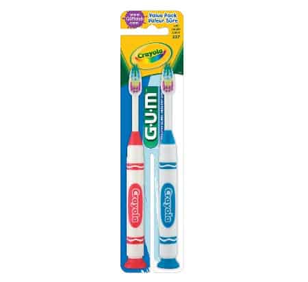 Gum Crayola Toothbrushes Only $1.22 Per Package at Walgreens!