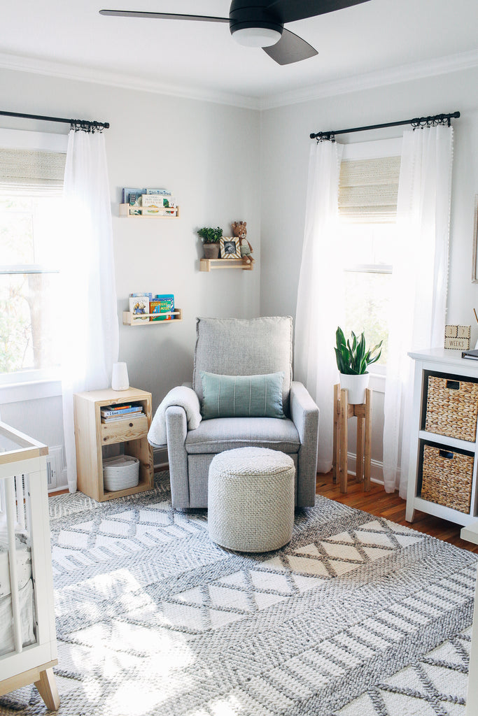 Neutral Bright and Airy Nursery Reveal