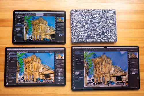 Size Comparison for Samsung Tab S8 tablets: Which is better for drawing apps?