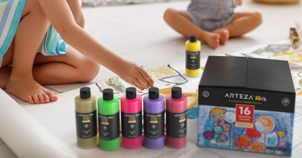 Arteza Kids Tempura Paints 16-Pack Just $26.99 Shipped on Amazon (Regularly $40)