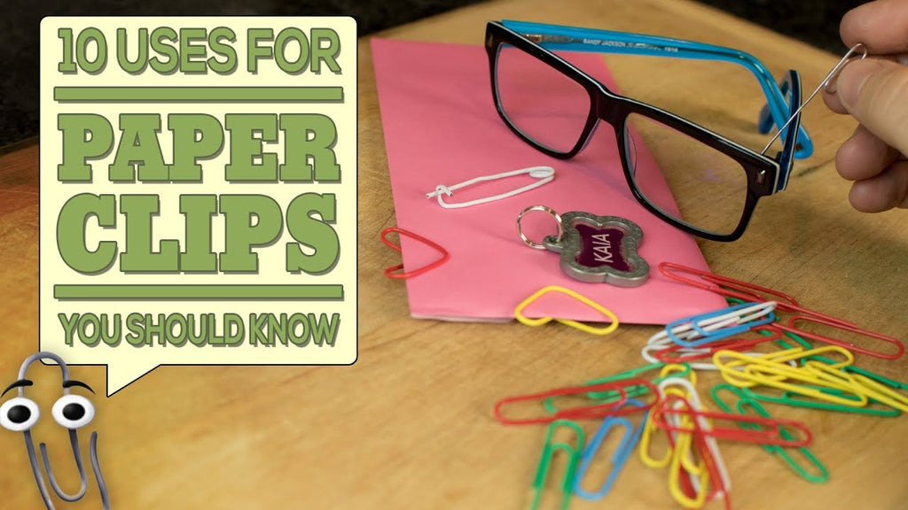 Paperclips have been in the office and our homes for more than a century, but these little metal binders of joy can do much more than just hold paper together.