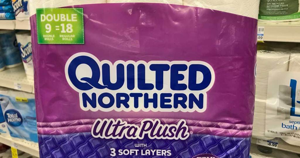 Quilted Northern Double Rolls 9-Pack Only $4.49 on Walgreens.com