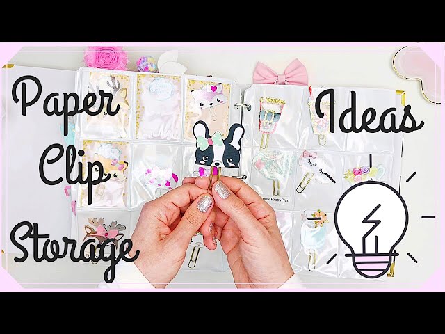 Happy Friday everyone! Today I wanted to share with you how I store my large collection of planner Paper Clips! I started buying them over 3 years ago so I ...