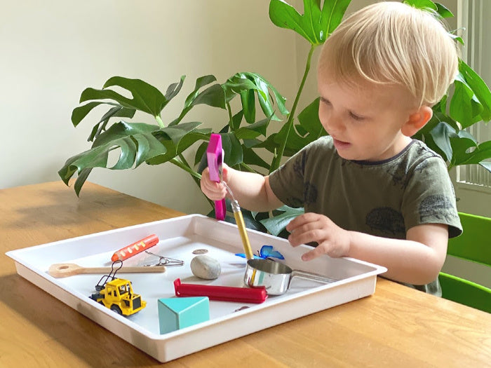 12 Toddler & Preschooler Montessori Activities - Using What You Already Have!