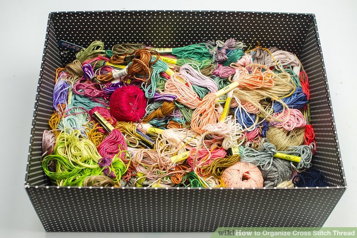 How to Organize Cross Stitch Thread