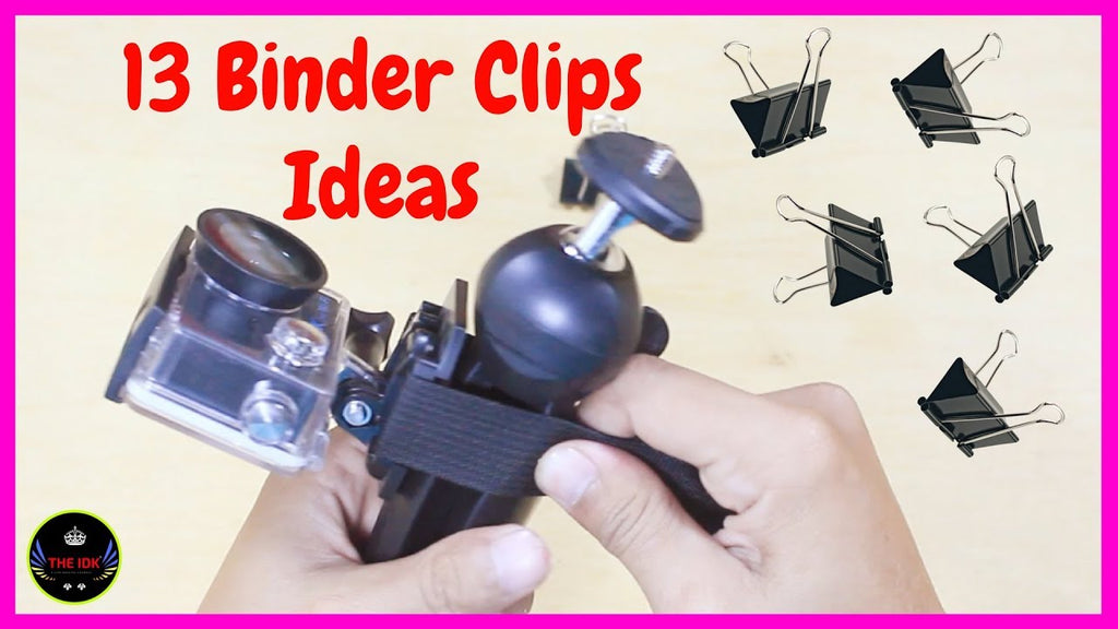 These are the best Binder Clips or Foldback Clips life hacks ideas that you've never think of