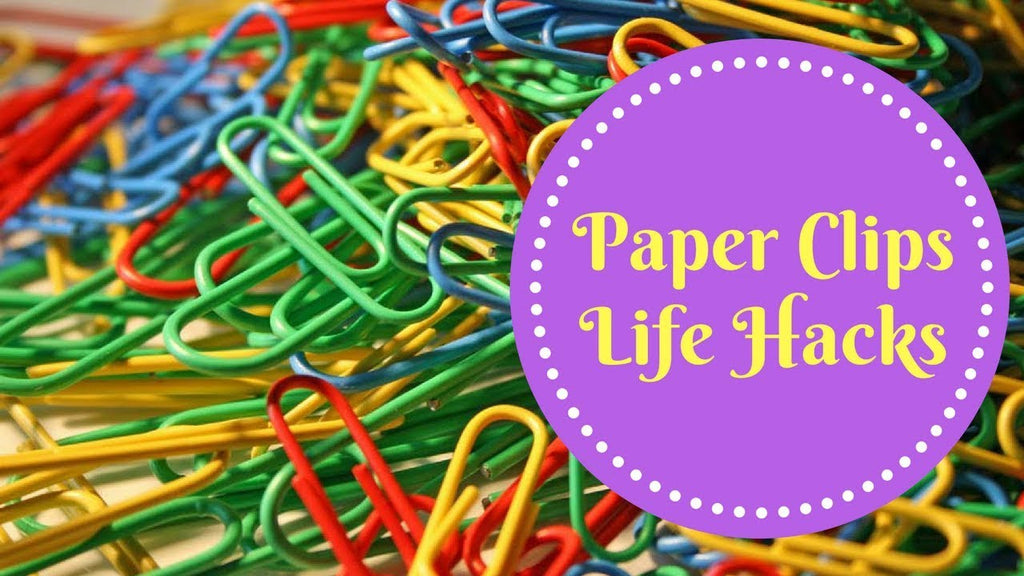 11 Way to Use Paper Clips