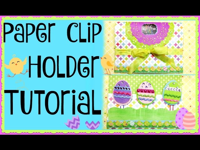 Hi everyone! In this video I'll share a quick and easy way to make cute paper clip holders, perfect for gifting to friends