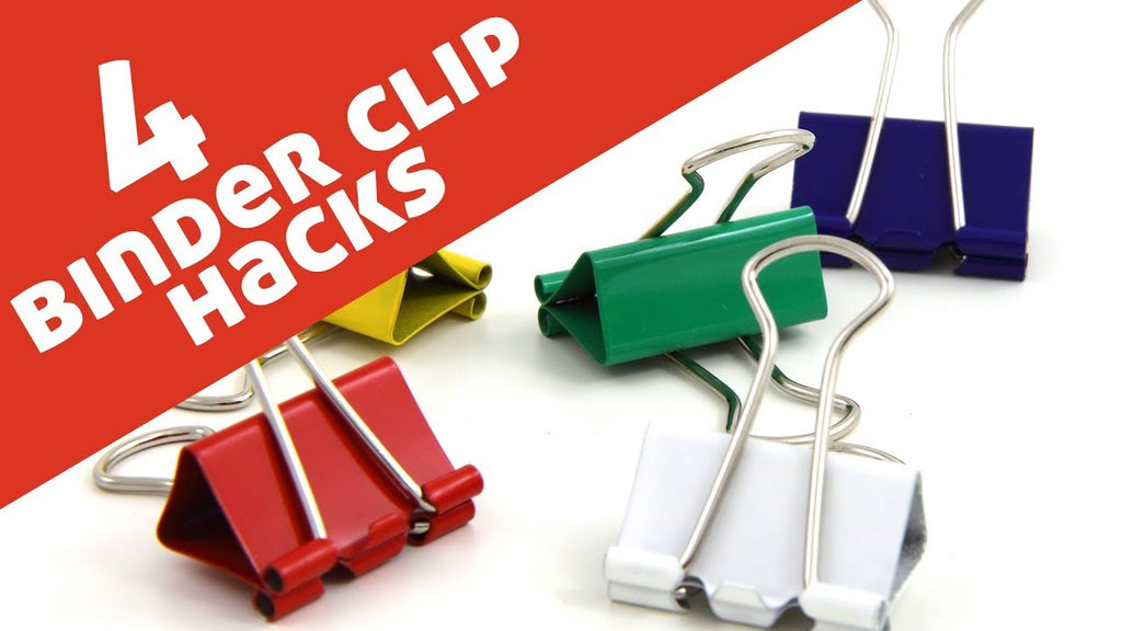 Think binder clips are just for keeping paper together? Think again with these binder clip hacks perfect for your home or office!