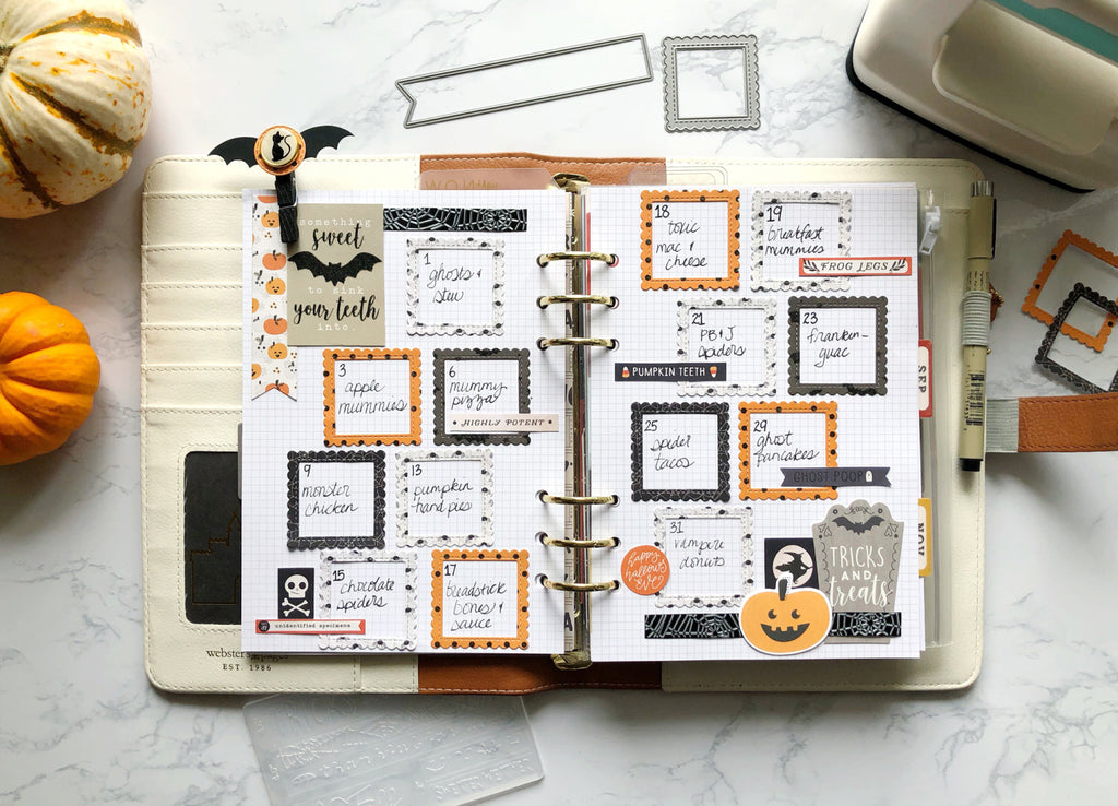DIY Planner Embellishments with the Mini Evolution