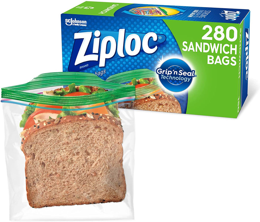 Best Deals On Ziploc Bags! 280-Count Sandwich Bags Just $6.43 & MORE!