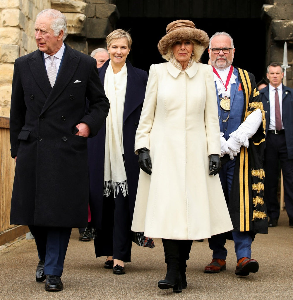King Charles & Queen Camilla faced protests during an outing in Colchester