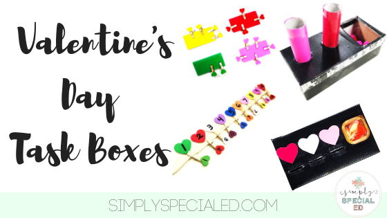 Valentines Day Task Boxes