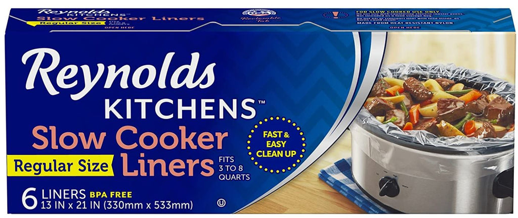 Reynolds Slow Cooker Liners 6-Pack Just $2.08!!