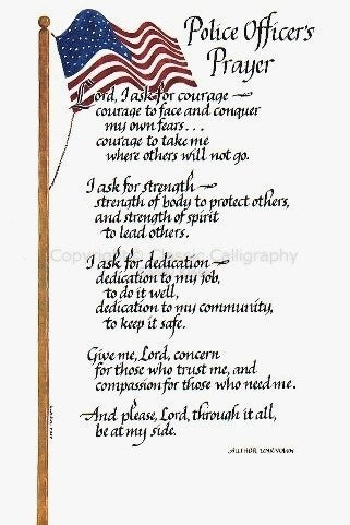 Excellent Police Officer Prayer