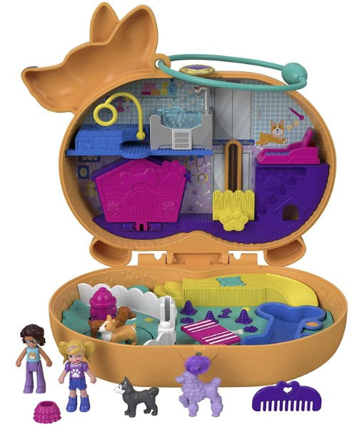 Polly Pocket Corgi Cuddles Playset, Mermaid Barbie,  Matchbox Cars & more (6/2)