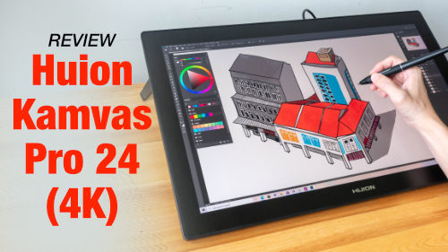 Artist Review: Huion Kamvas Pro 24 (4K) pen display