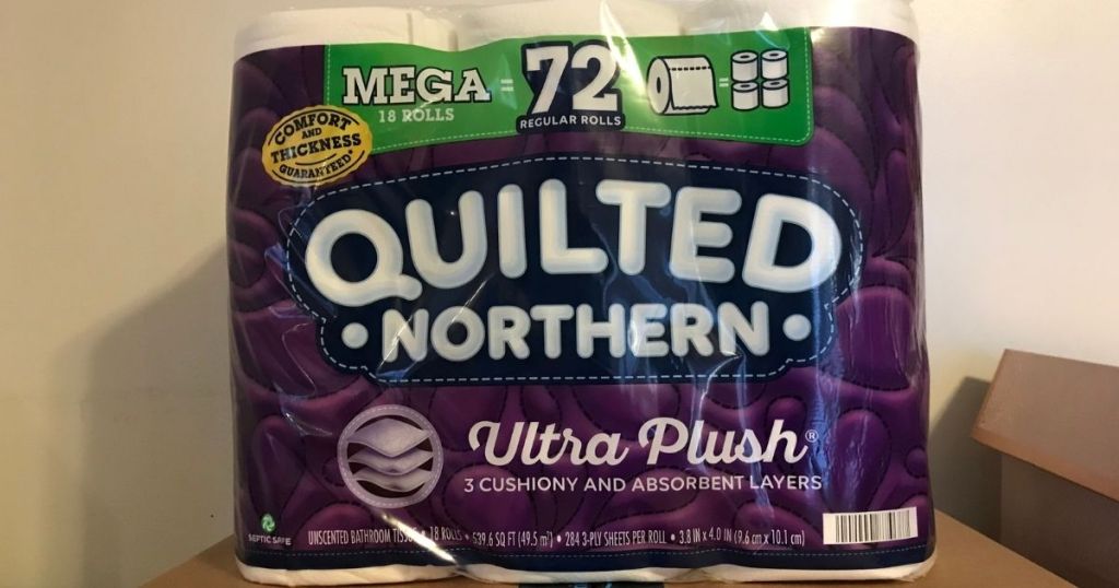 Quilted Northern Toilet Paper 18-Count Mega Rolls Only $12.59 Shipped on Amazon