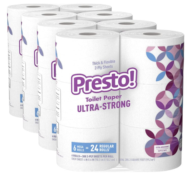 Presto! Toilet Paper, Scotch Heavy Duty Packing Tape, Philips Outdoor Lights & more (2/22)