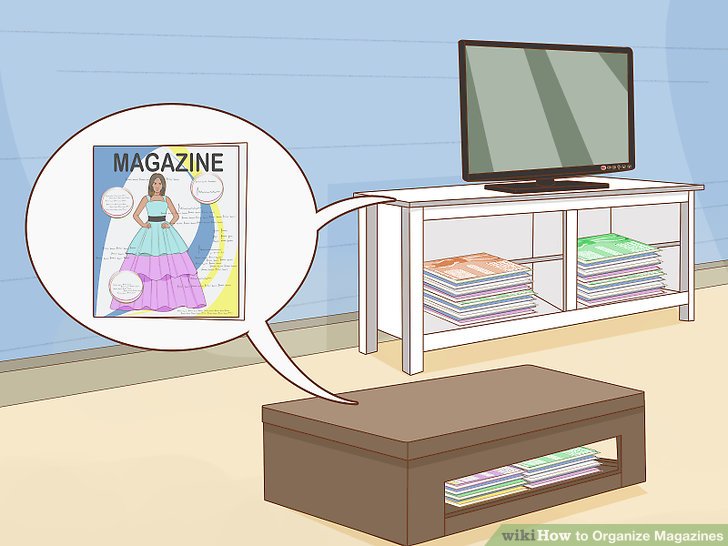 How to Organize Magazines