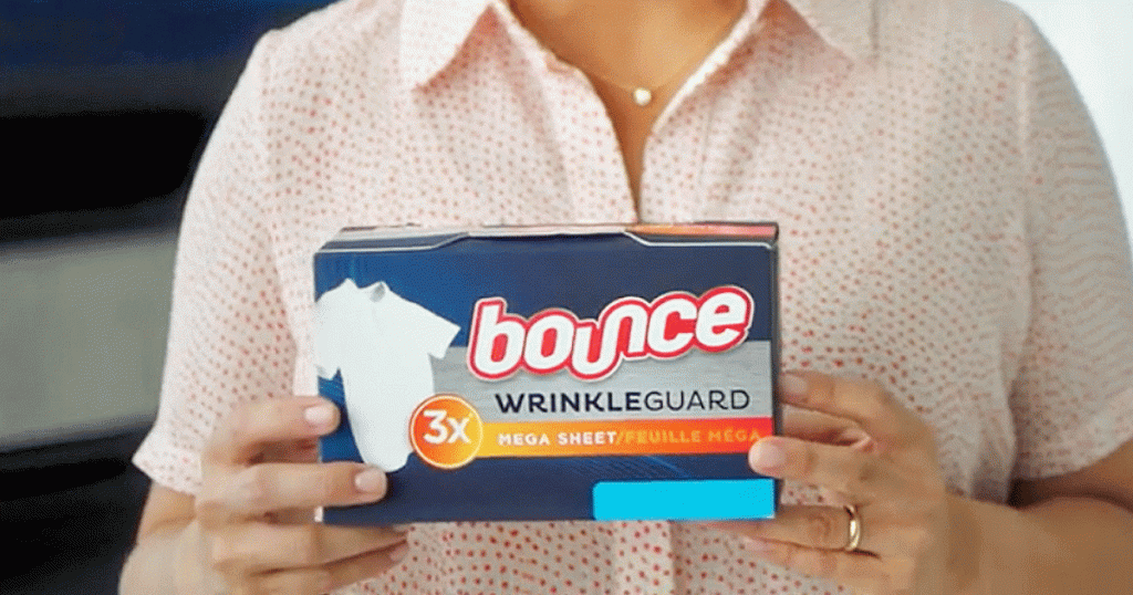 Bounce WrinkleGuard Mega Dryer Sheets 120-Count Box Only $6.45 Shipped on Amazon (Regularly $13)
