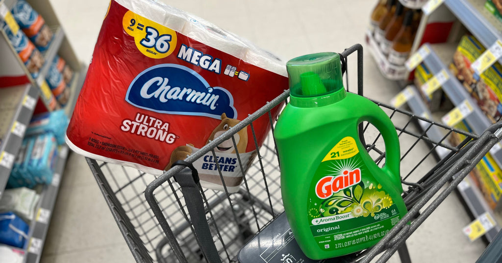 $37 Worth of Charmin, Bounty, & Gain Household Items JUST $15.47 After Walgreens Rewards & Rebate
