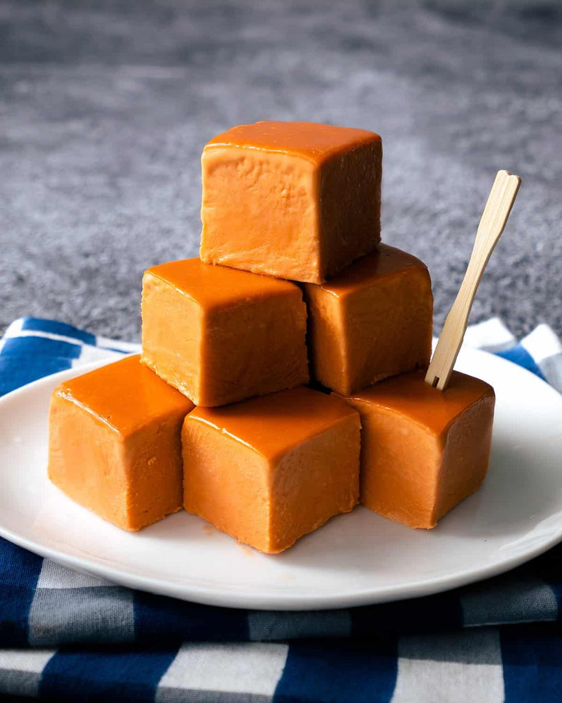 No-Machine Soft Ice Cream Bars - Thai Tea Flavor