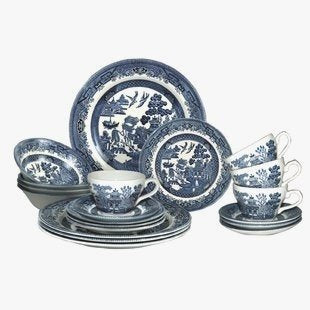 Excellent Blue Willow Dishes