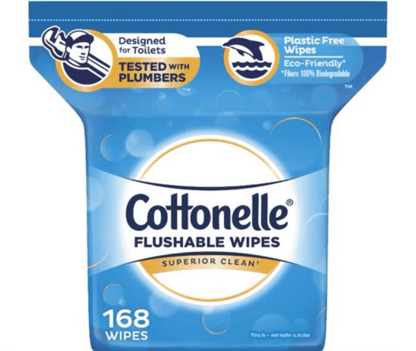 Cottonelle 168-Count Flushable Wipes Only $6.98 Shipped!