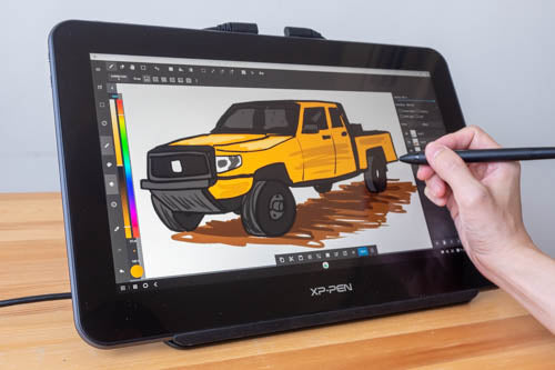 Artist Review: XP-Pen Artist Pro 16TP pen display (4K with touch screen)