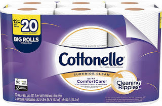 Cottonelle Ultra ComfortCare Toilet Paper (12 Big Rolls = 20 Regular Rolls) for ONLY $4.50!!!