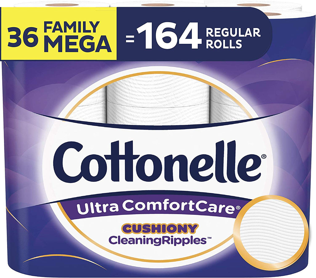 Cottonelle Ultra ComfortCare Toilet Paper (36 Mega Rolls)  Only $27.86!