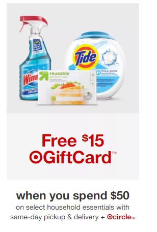 $15 Target Household Gift Card Deal! Tide, Downy & Clorox Wipes Just $7.24 Each!