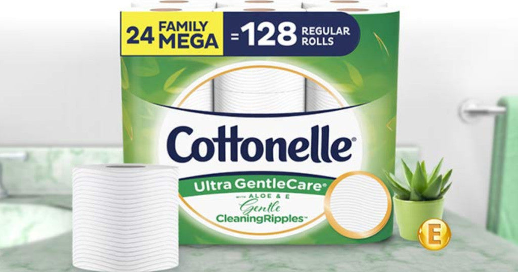 Cottonelle Toilet Paper 24-Count Family MEGA Rolls Only $18.42 Shipped at Amazon