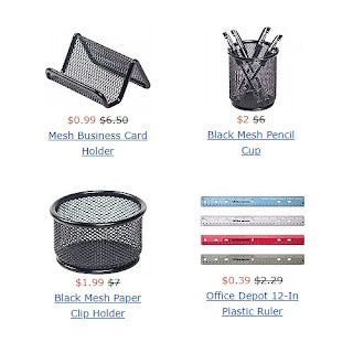 Lenovo - Office Accessories Sale: Business Card Holder $1, Pencil Cup $2 + Free Shipping & More (Up to 84% Savings)