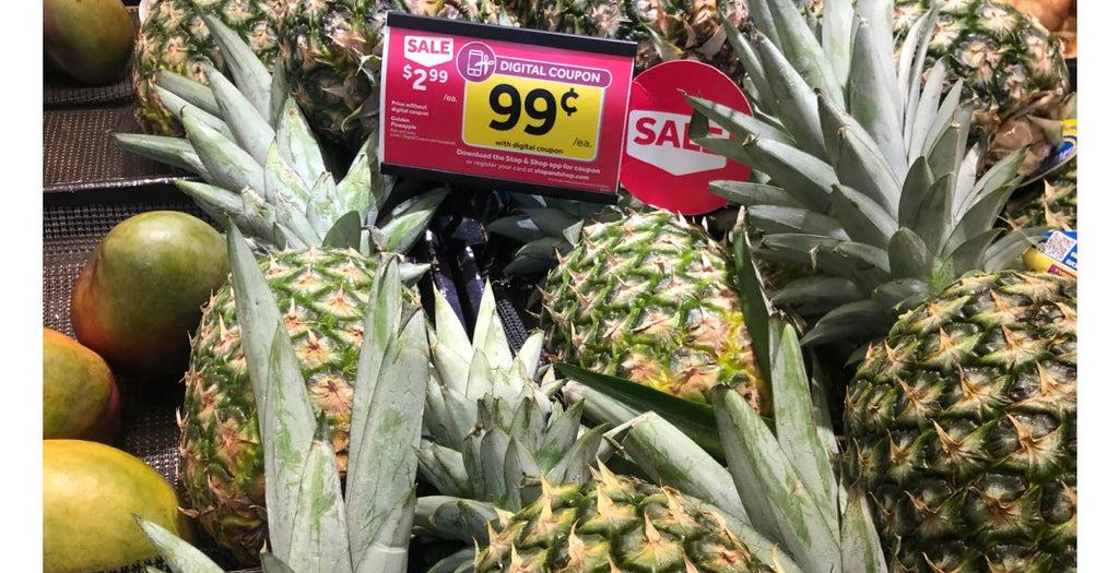 Fresh Golden Pineapple or Cantaloupe only $0.99 at Stop & Shop {Digital Offer}