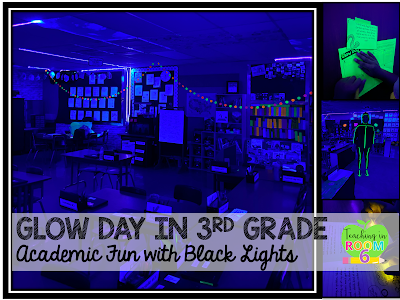 Glow Day in 3rd Grade