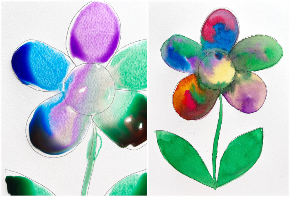 Easy Watercolor Painting For Kids