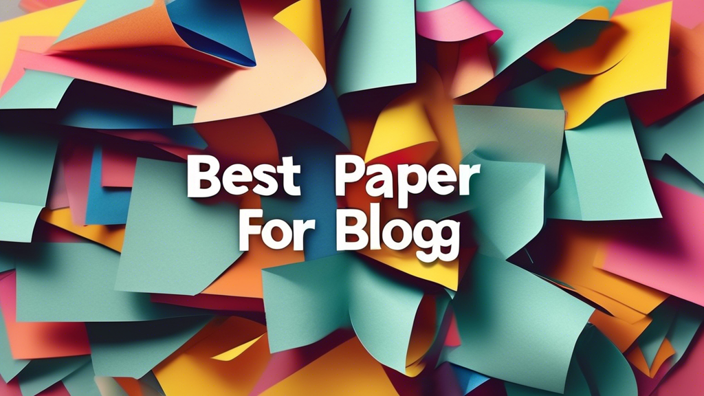 The Best Paper for Every Need