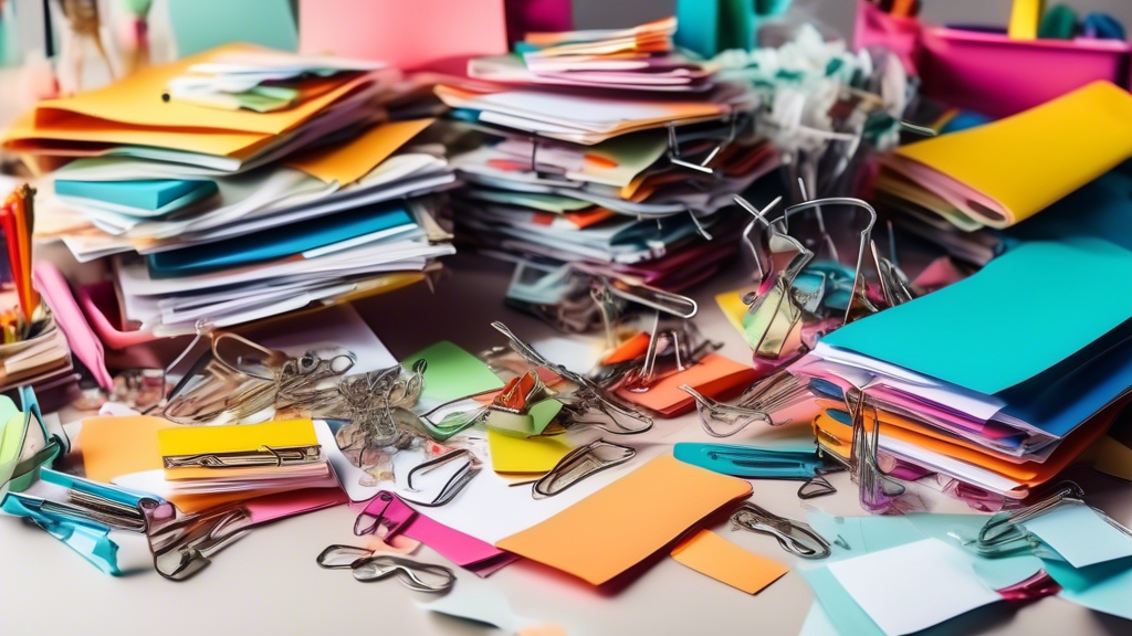 Binder Clip Organization Solutions