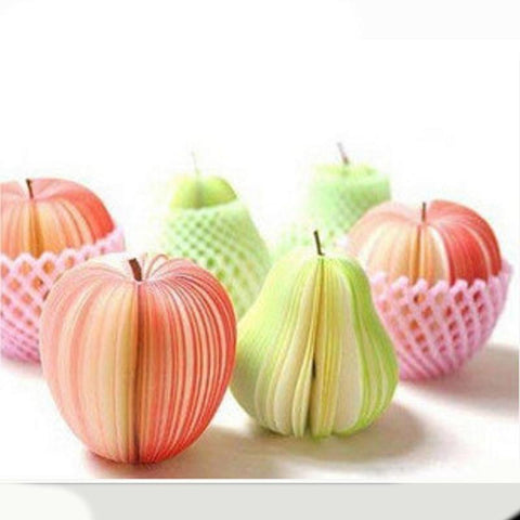 Korean cute 1 set Kawaii DIY fruit Memo pads school office