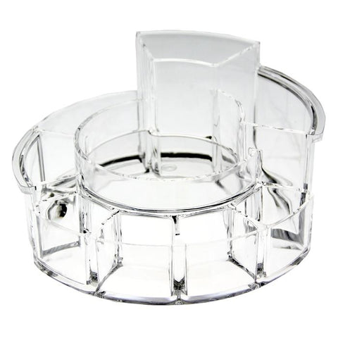 Acrylic Circular Cosmetic Organizer