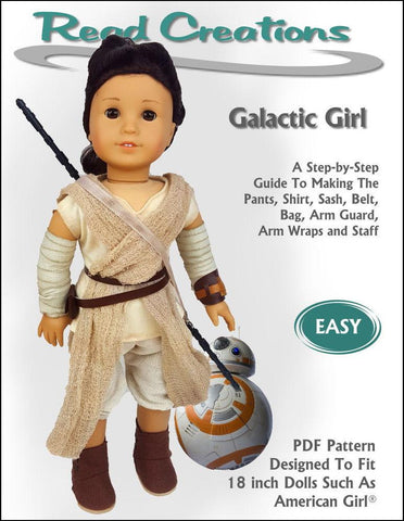 Galactic Girl 18" Doll Clothes Pattern