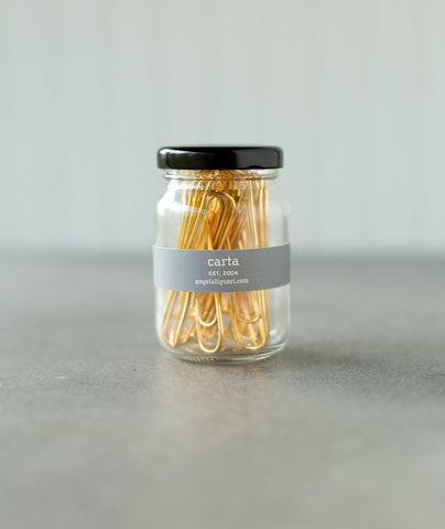 Studio Carta Gold-Plated Paper Clips