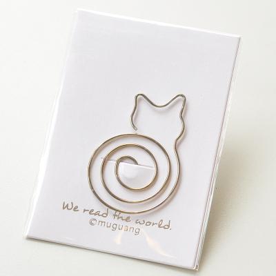 Bookmark & Paper Clips - Wire Shaped Cats