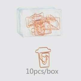 Rose Gold Color Paper Clip
